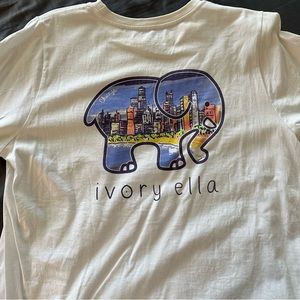 Chicago Ivory Ella Pocket Tee